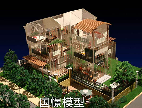 长汀县建筑模型