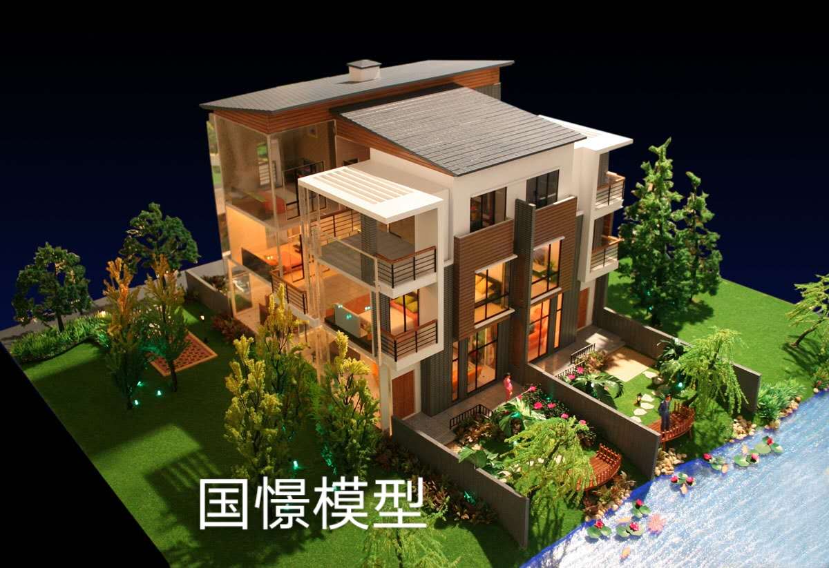 长汀县建筑模型